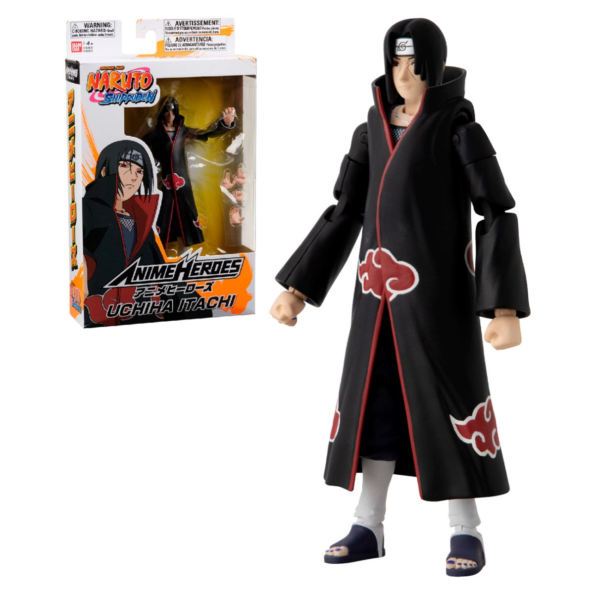 Figura 17 Cms Legendaria Anime Heroes Naruto De Bandai - Uchiha Itachi
